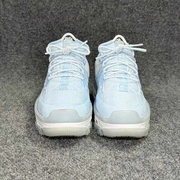 Jordan Air Mae Shoes Women's 6.5 Celestine Blue Athletic Platform Mid Sneakers - Picture 2 of 11